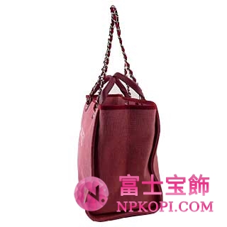 シャネル スーパーコピー　2012年春夏新作　DEAUVILLE　2WAYキャンバストートバッグ レッド A66942aawe